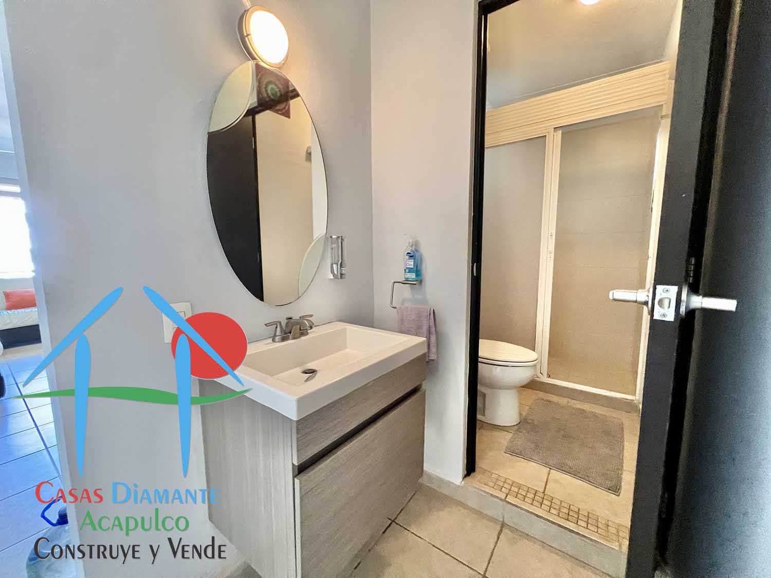 Residencial Caracol Playa 203 - Baño completo 1